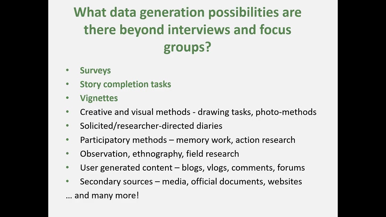 Textual Data Generation Part One