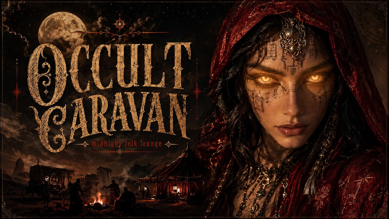 The Caravan Beneath the Black Moon | Occult Romani Folk Lounge, Dark Jazz & Midnight Ritual Ambience