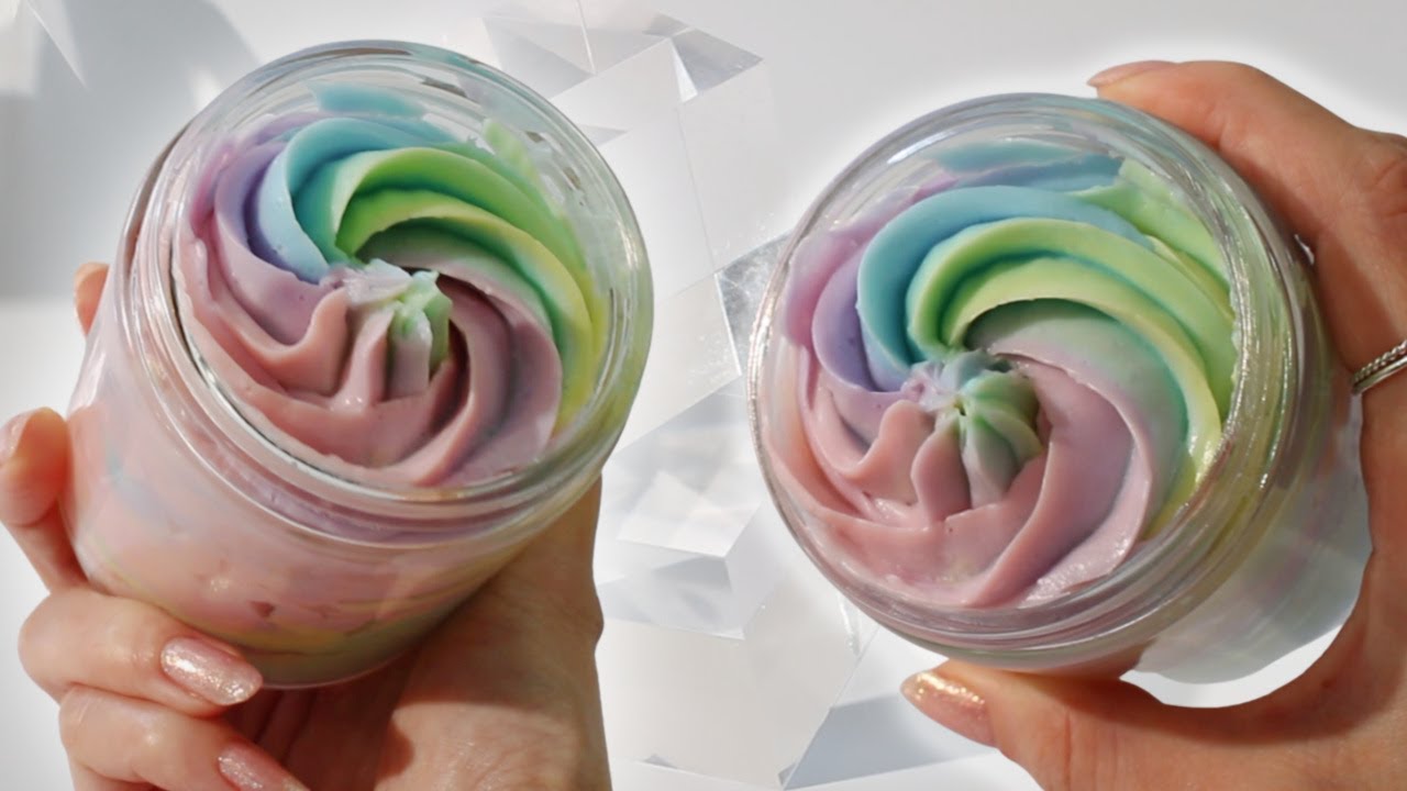Wanna Make This? - Whipped Rainbow Body Butter Recipe