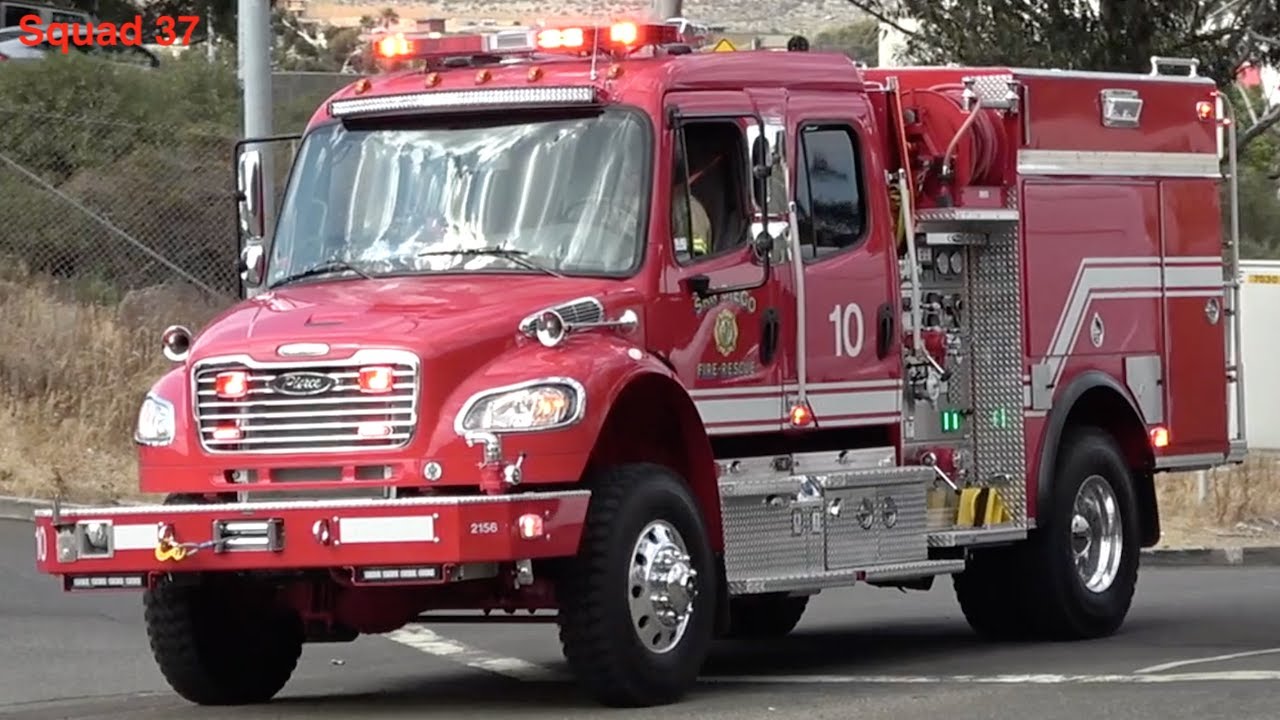 San Diego Fire Responding (Compilation 40)