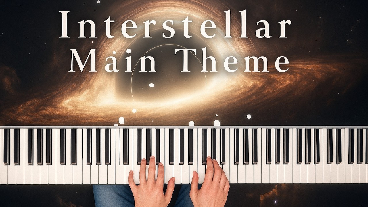Interstellar Main Theme- Hans Zimmer - Piano Tutorial (Cover)