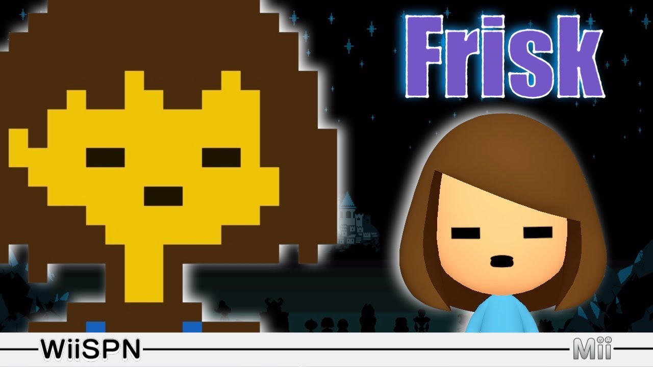 Mii Maker: How To Create Frisk