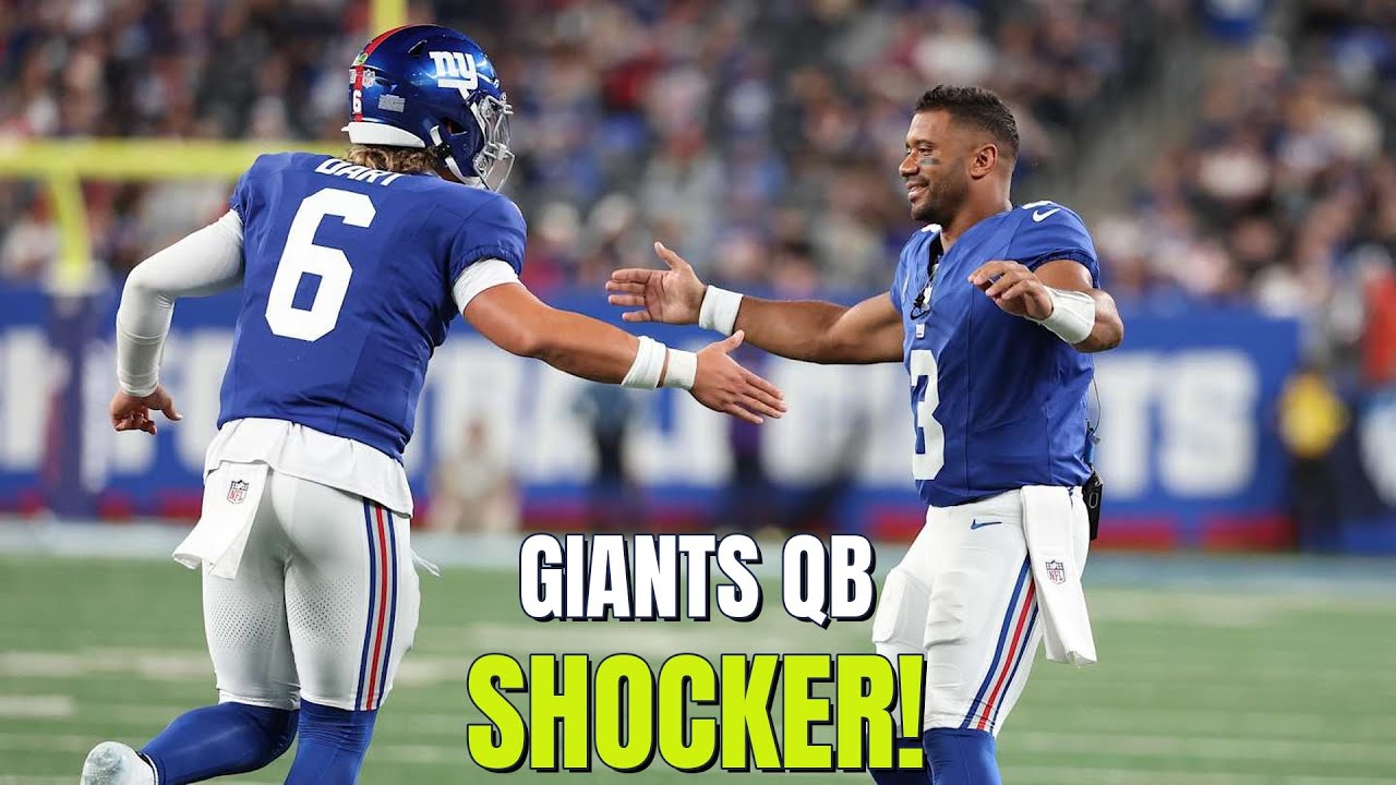 Giants QB Shake-Up! Wilson on Notice, Rookie Dart Rises!
