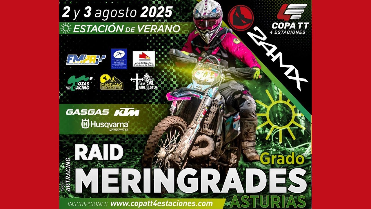 VIII Edición Meringrades 2025 Copa TT 4 Estaciones