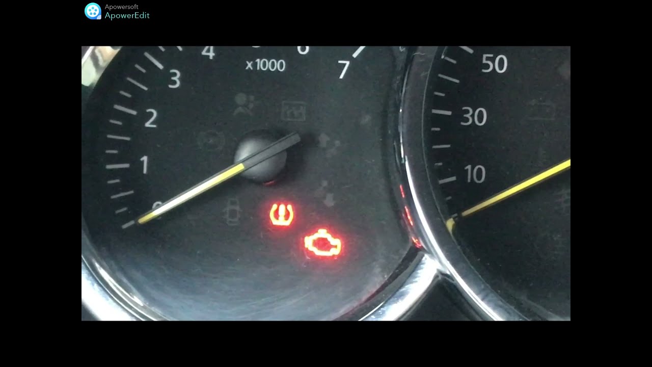 Renault Symbol Lastik basın&ccedil; uyarısı sıfırlama, resetleme