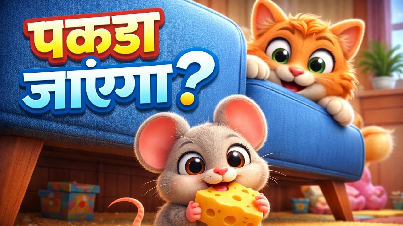 Tom and Jerry Style Hindi Cartoon | Cat vs Mouse 3D | #tomandjerry #tomandjerryinhindi 