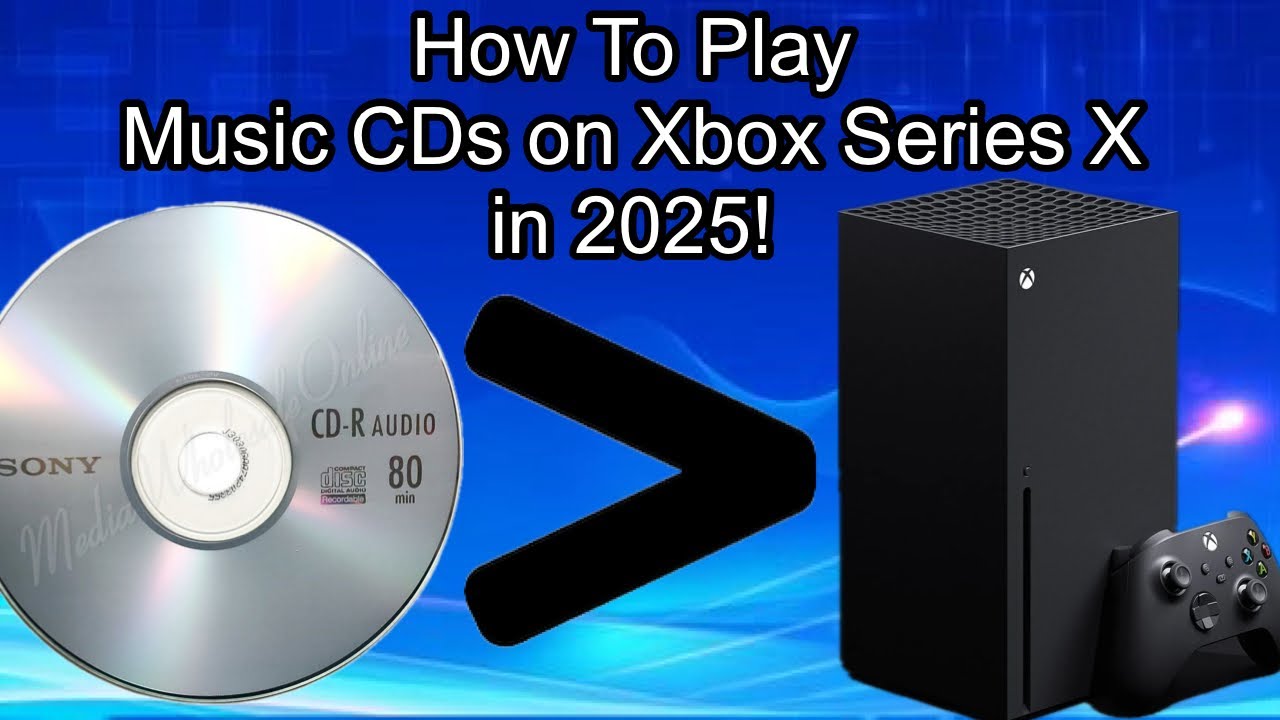 How To Play Music CDs on Xbox Series X in 2025!