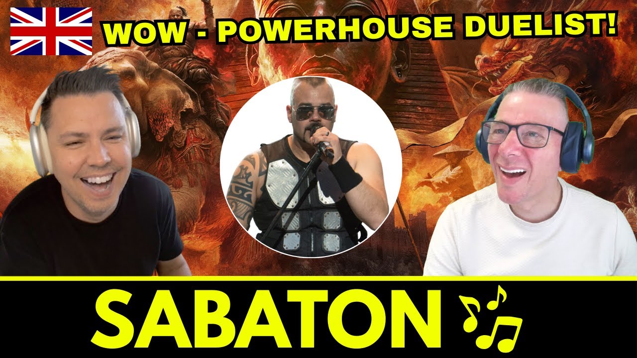BRITS REACT to SABATON - The Duelist (Official Lyric Video)