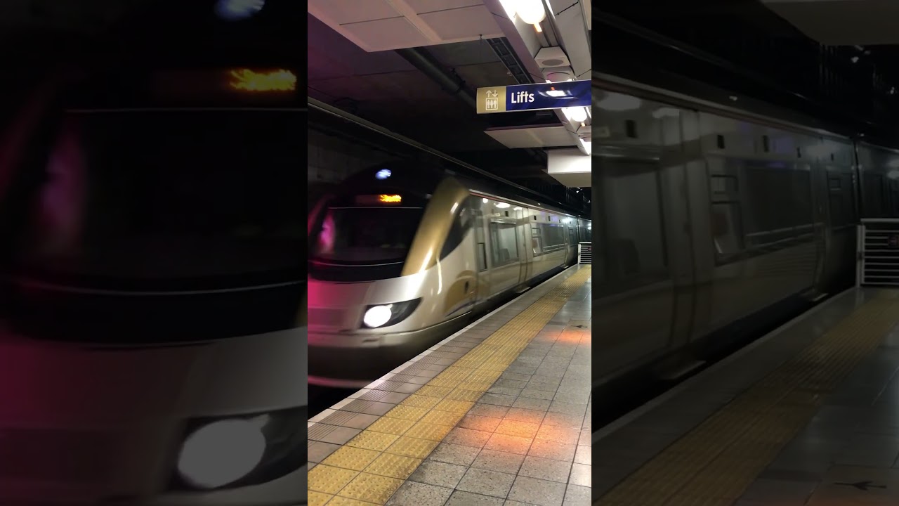 🚊 Gautrain train Is  arriving in Sandton station #train #trains #trainstation