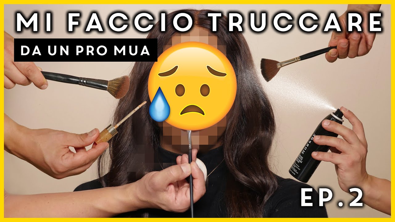 EH NIENTE ... Mi Faccio Truccare da un PRO MUA per la seconda volta 😰
