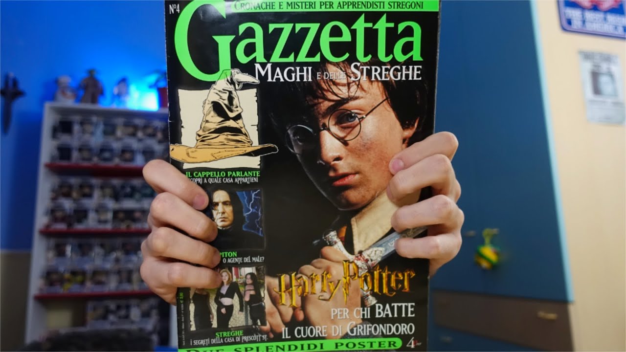 La mitica Gazzetta dei Maghi e delle Streghe (la rivista di Harry Potter)