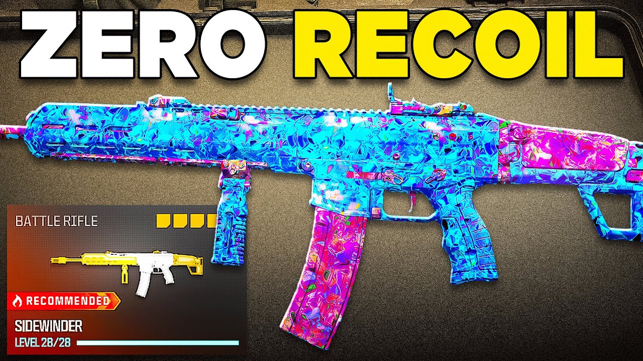 the *NEW* NO RECOIL SIDEWINDER CLASS in MW3! (Best SIDEWINDER Class Setup) - Modern Warfare 3