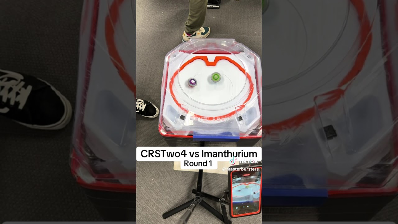 CRSTwo4 vs Imanthurium #beyblade #beybladex