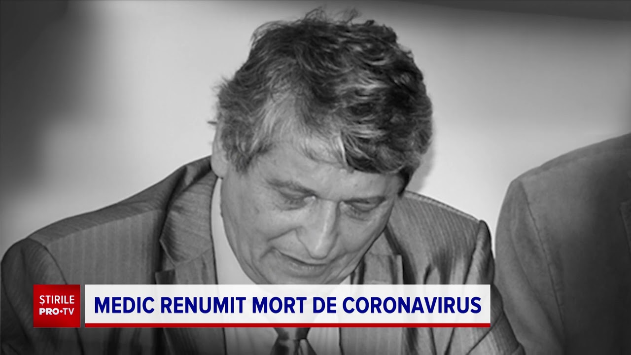 Primul medic român care a efectuat un transplant de măduvă la un adult a murit de COVID-19