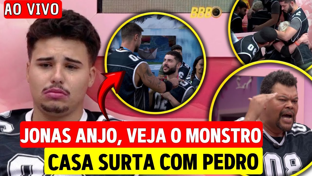 💥 BBB26; RESULTADO DA PROVA DO ANJO E TRETA NO QUARTO DA CASA COM PEDRO AP&Oacute;S ELE PASSA MAL