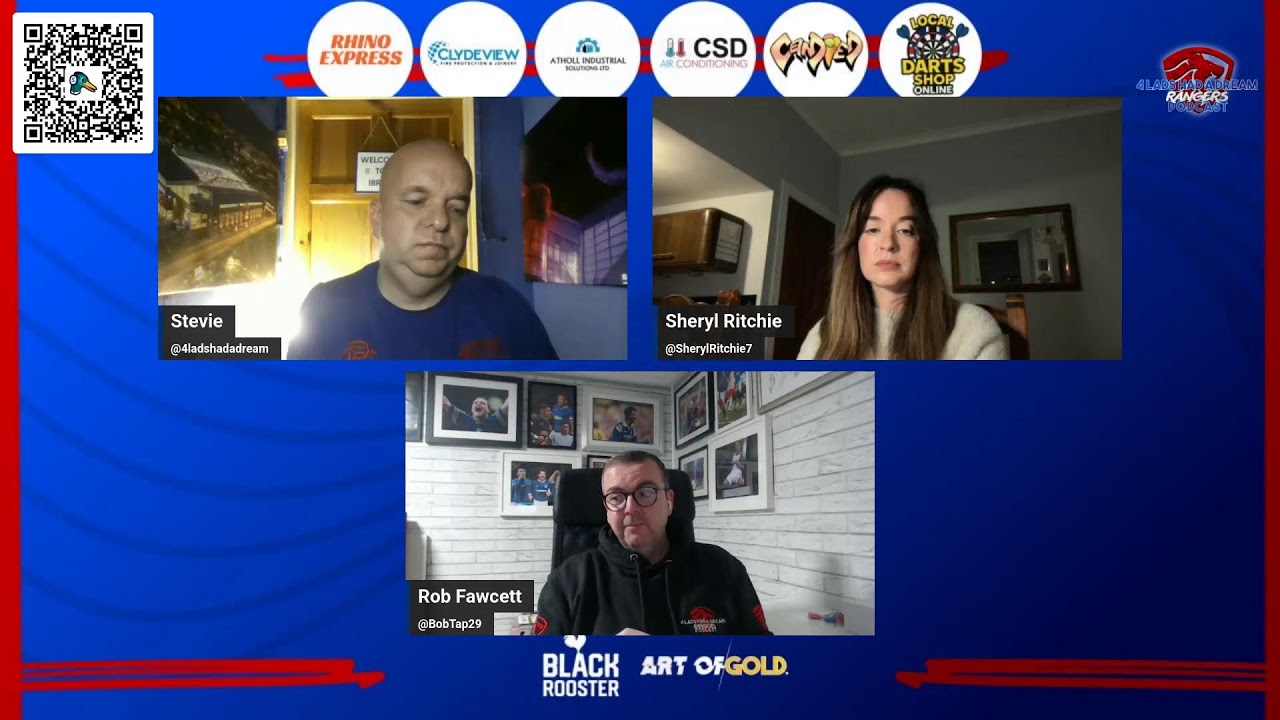 4Lads Rangers Sunday Show - Back in the race, can we last the pace?
