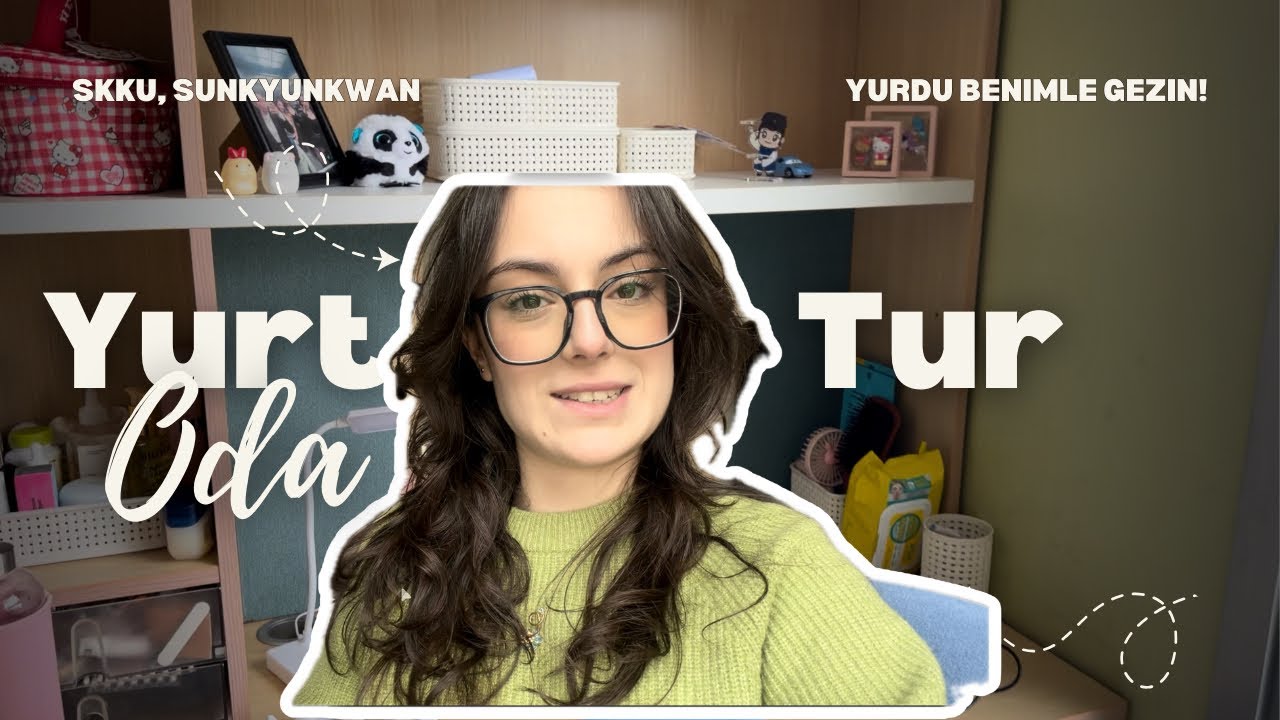 Güney Kore’de Yurt Odam 🏠 (SKKU Dorm Tour)