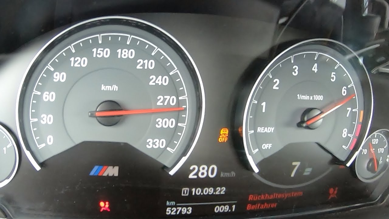 BMW M3 F80 Acceleration 0-280 - Tuning by Kotte Performance