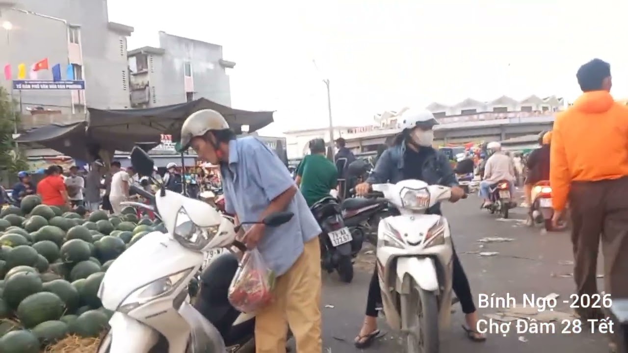 Chợ Đầm Nha Trang 28 Tết - Bính Ngọ 2026