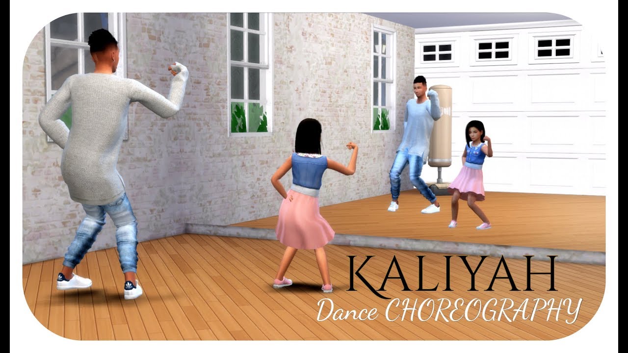 The Sims 4 | Kaliyah Pearson  | PONPONPON | Dance CHOREOGRAPHY Ft K'eon