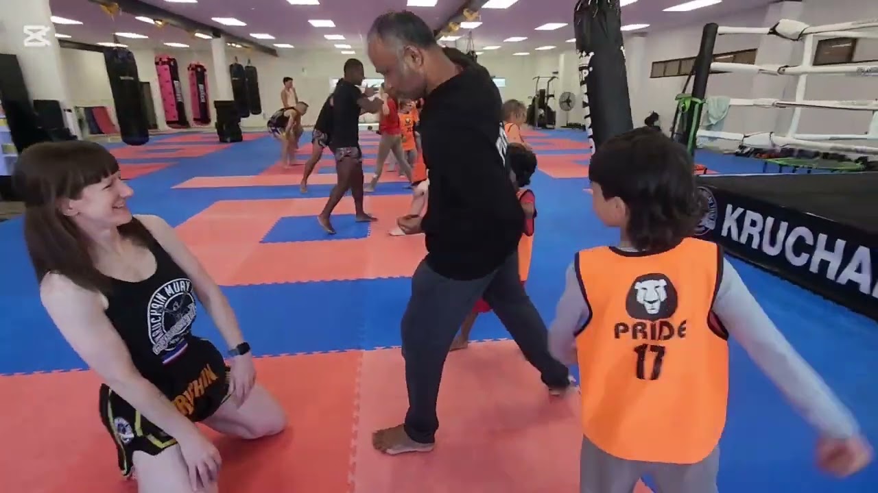 Social Development Trip:  In Full Swing In Muay Thai Lessons in Hopper Street in Wellington. 