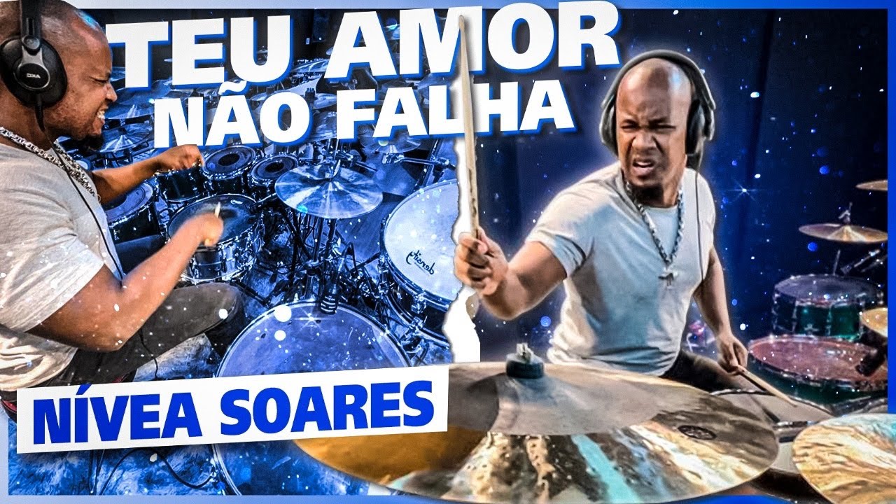 Josivaldo Santos - Teu amor não Falha (Nívea Soares) DrumCover
