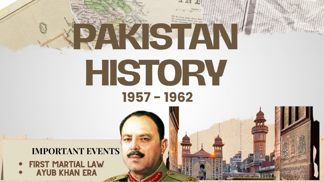 The First Martial Law and Ayub Khan Era | 1957-1962 | Part 3 | Pakistan's History Unveiled | URDU