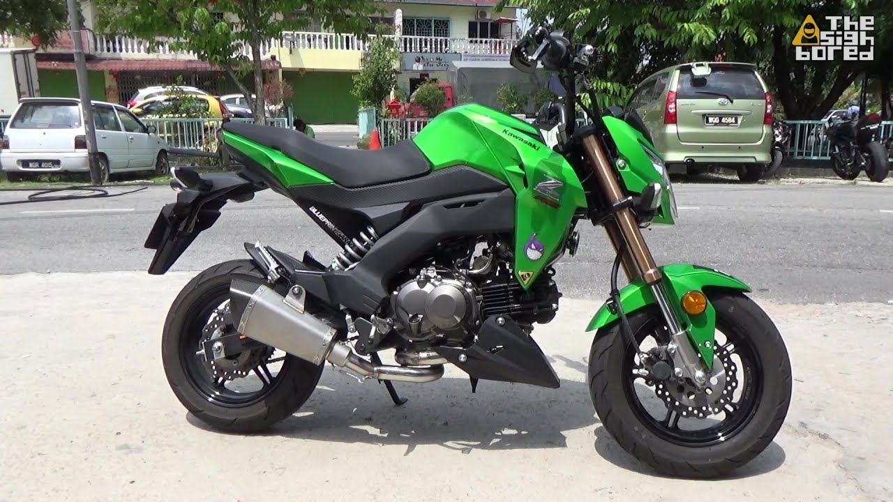 Kawasaki Z125 Pro | Modification 2 | Custom stainless steel full system exhaust | SBK Performance