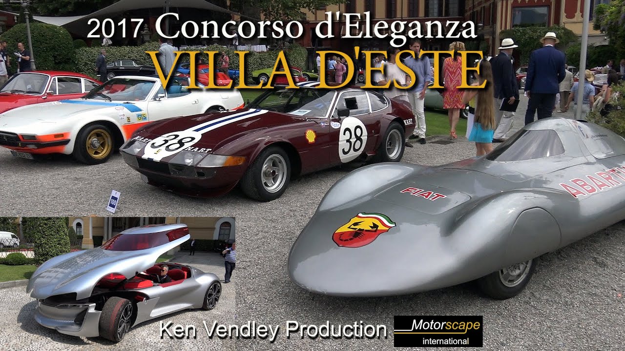 2017 Concorso Villa d'Este  Ken Vendley Production / Motorscape Innational