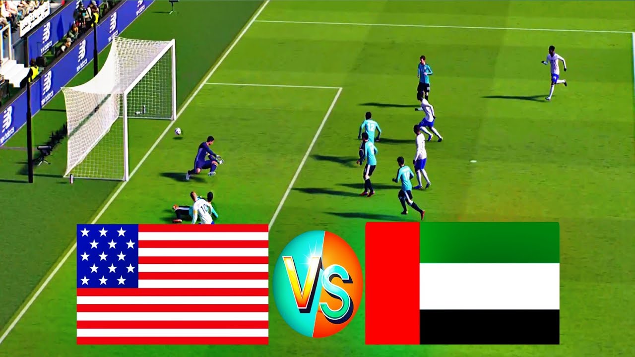 USA vs. UAE | 10 Mar 2026 - International Soccer Games | eFootball gameplay 
