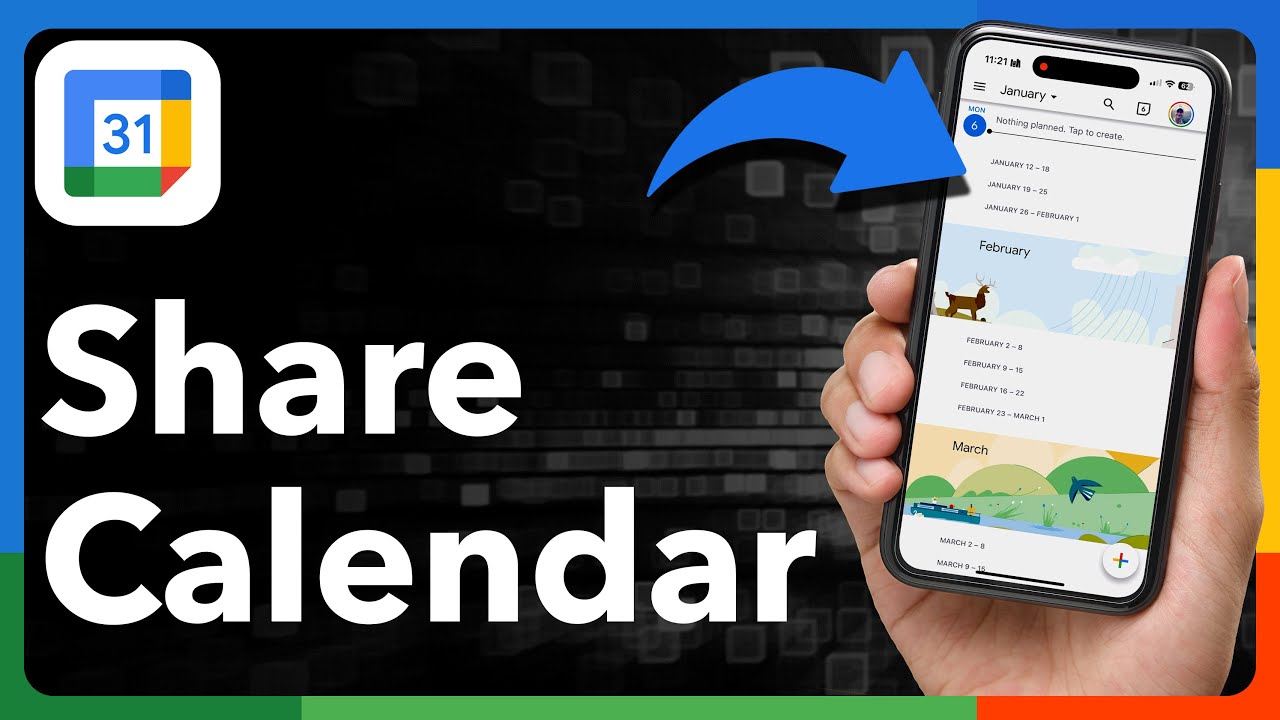 How To Share Google Calendar On iPhone