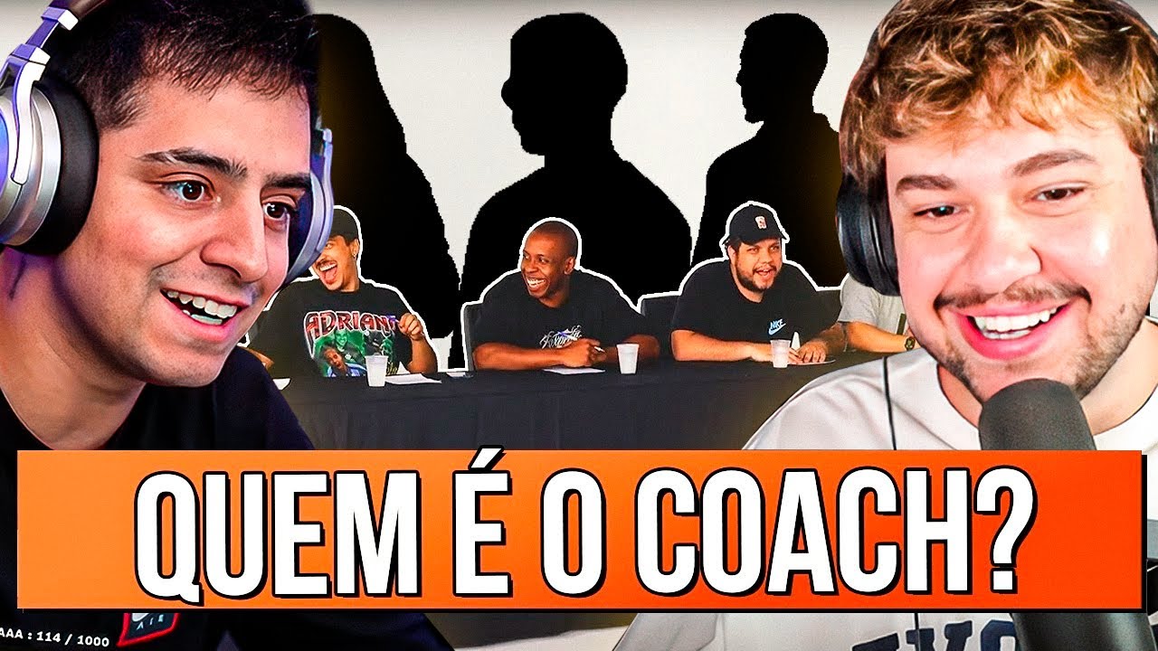 BRINO E CORINGA REAGE: QUEM É O COACH? - React Aqueles Caras ft. @LOUDCoringa