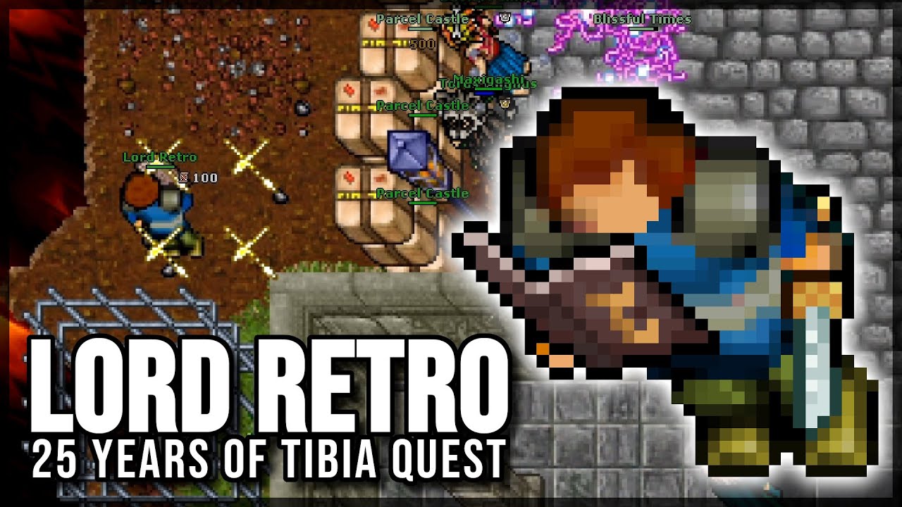 Lord Retro | Tibia - 25 Years of Tibia Quest