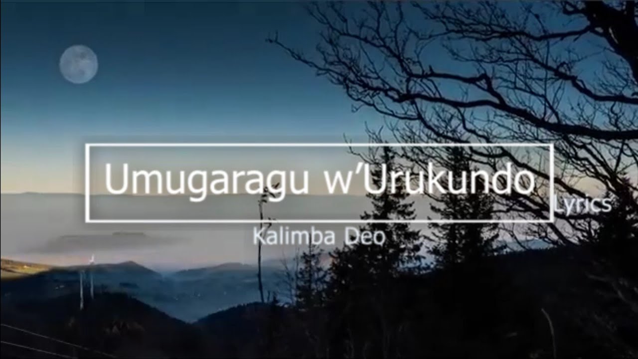 Umugaragu w'Urukundo by KALIMBA DEO