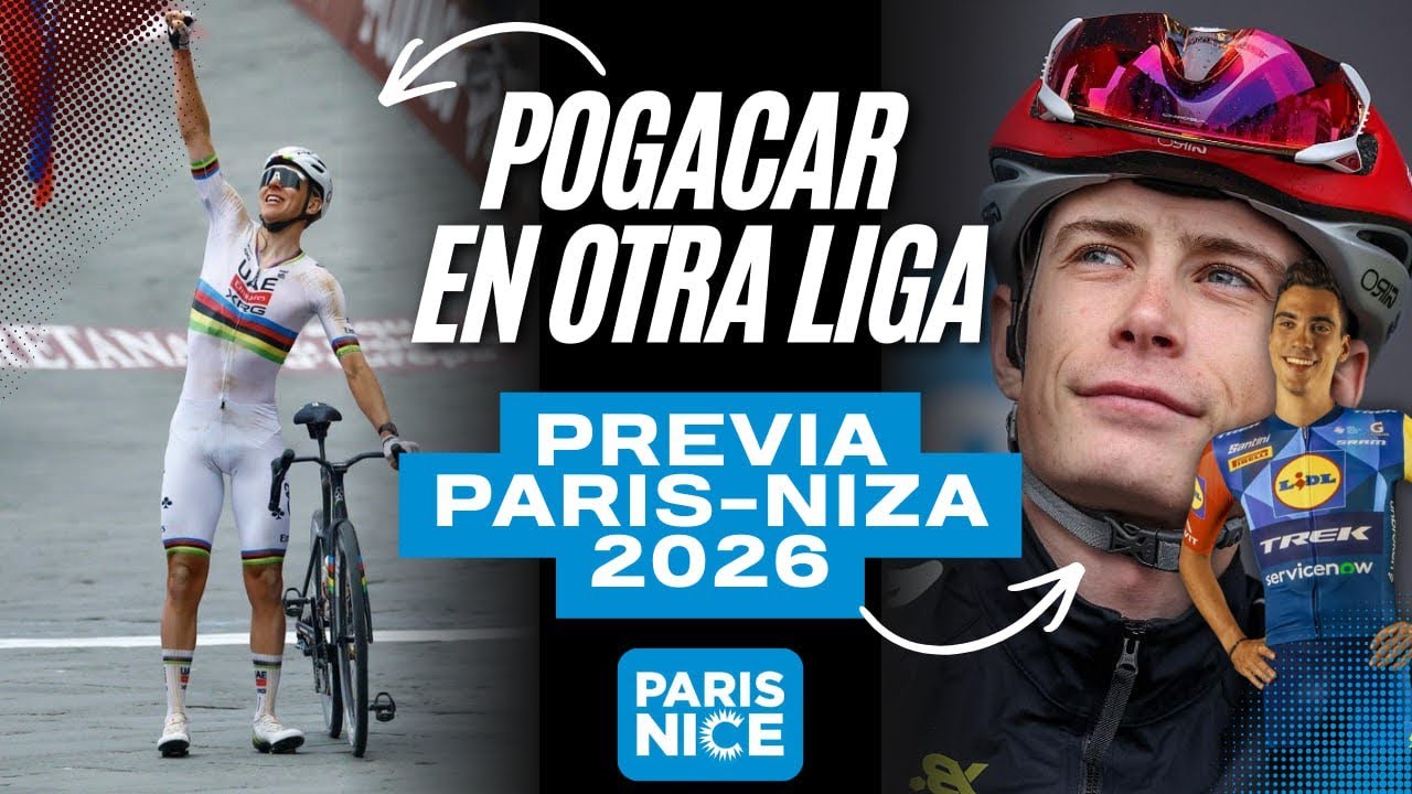 🔥 Pogacar es de OTRO PLANETA | Debut de Vingegaard en Paris-Niza 2026 🇫🇷