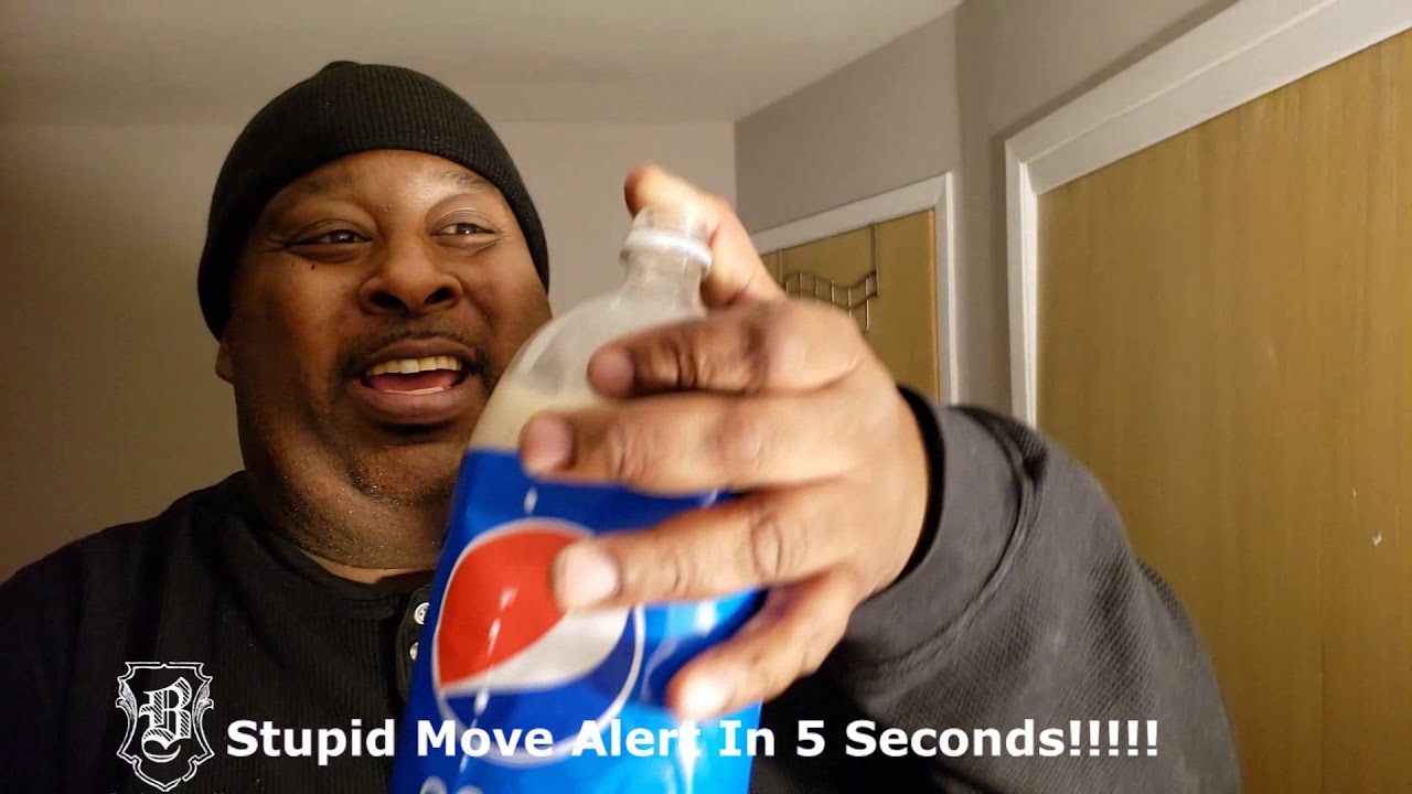 2 Liter Milk & Pepsi Chug That Doesn't Quite Go As Planned!