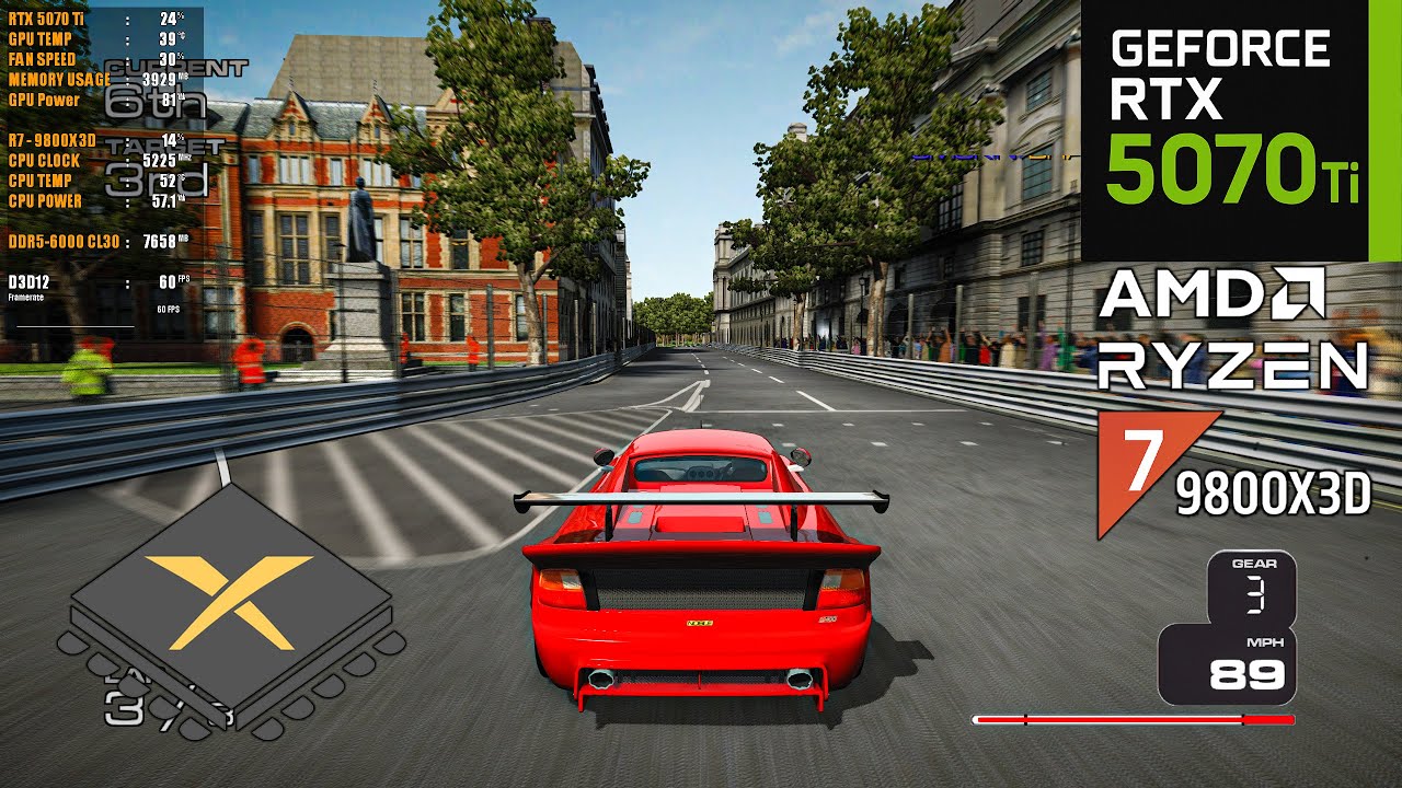 Project Gotham Racing 3 | Xenia Canary | RTX 5070 Ti + R7 9800X3D | PC Performance Test (2025)