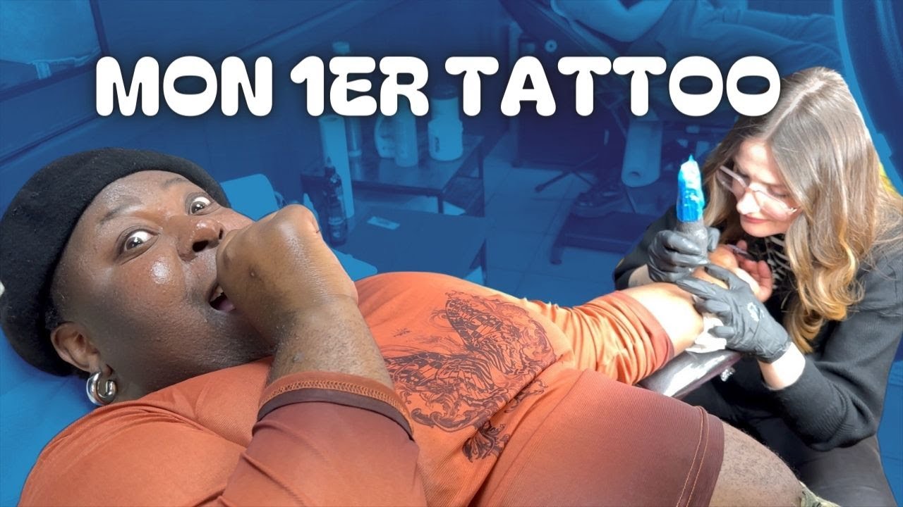 VLOG : Je fais mon tout premier tatouage ! @Drawtattooconnect