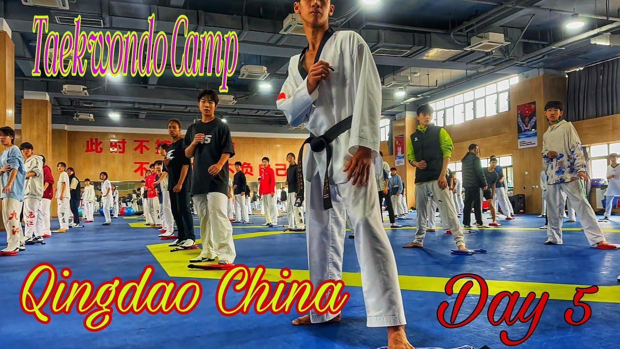 Day5 Taekwondo Camp in Qingdao China 🇨🇳 5/3/2025 #taekwondo #taweesilp_taekwondo_thailand