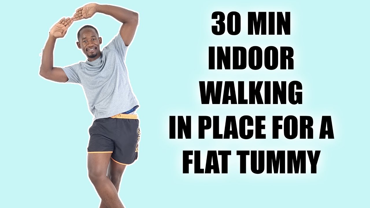 30 Minute Indoor Walking In Place Workout for A Flat Tummy