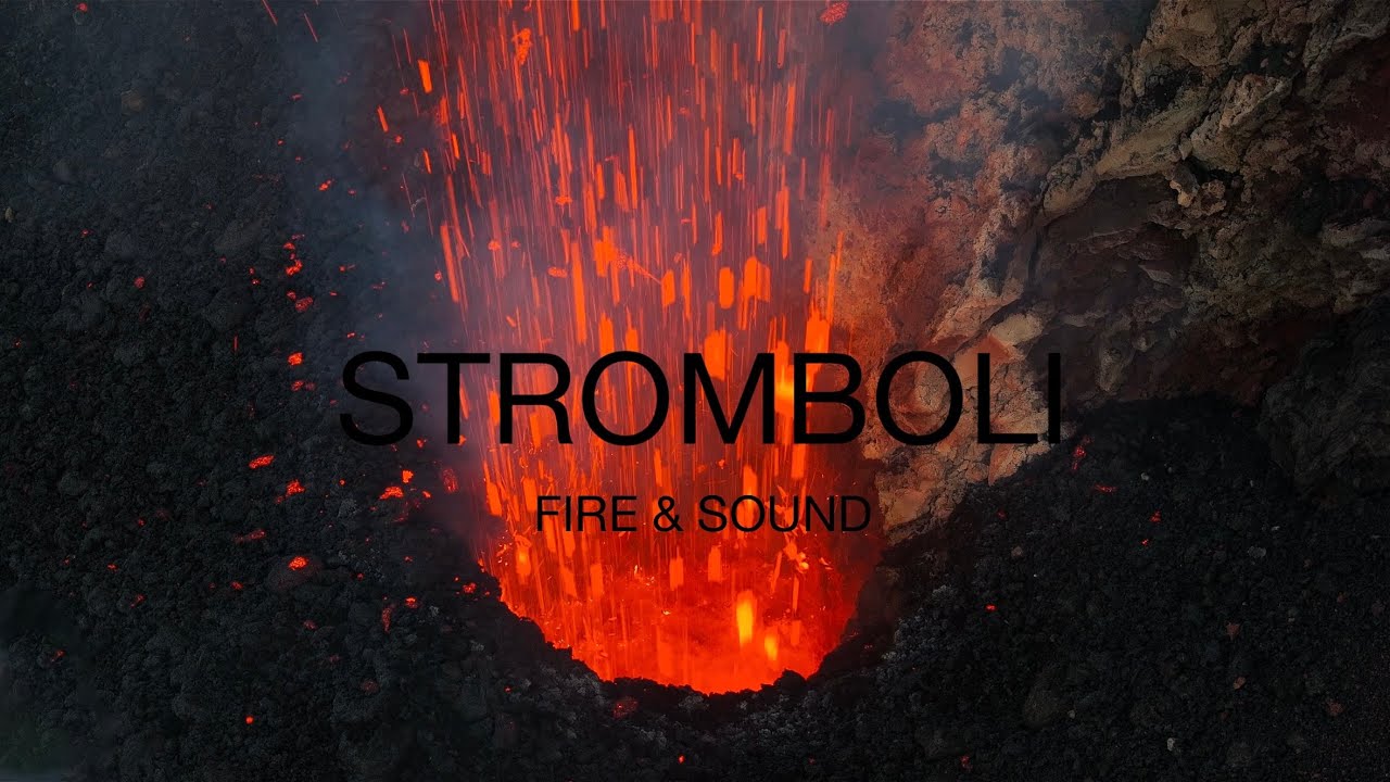 STROMBOLI in 4K: close, ambient & many Eruptions (Dec 2024)