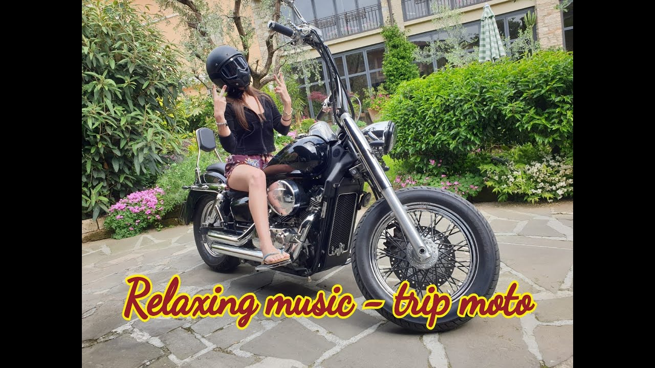 Relaxing music - road trip with honda shadow