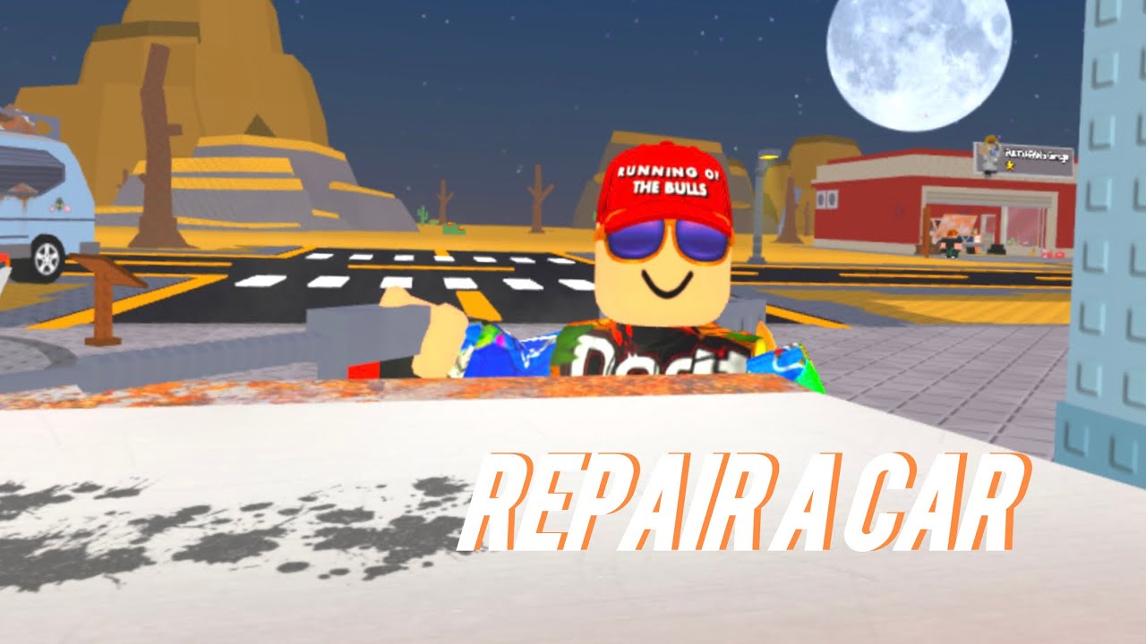 the manual car wash! (repair a car)
