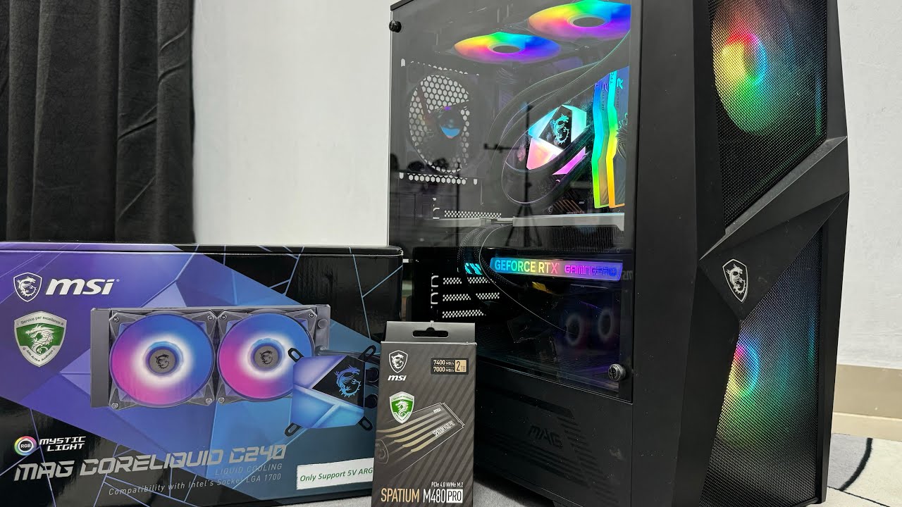 Upgrade Pendingin CPU & Kapasitas SSD | Unboxing MSI Mag Coreliquid C240