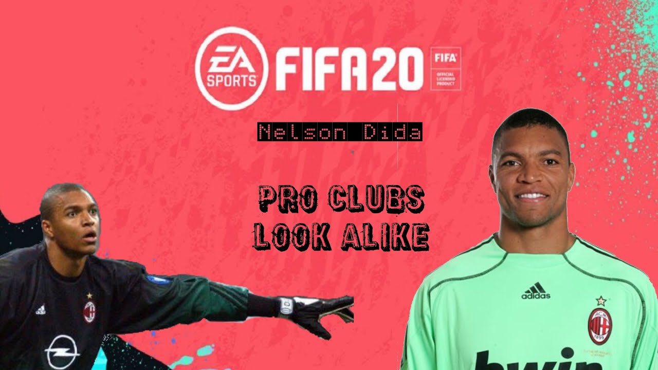 Nelson Dida - Fifa 20 Pro Clubs Look Alike
