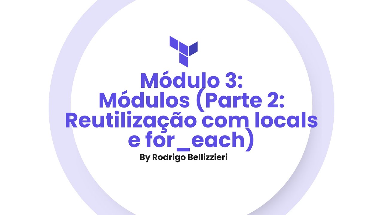 Aula 8 - Módulos (Parte 2: Reutilização com locals e for_each) (Módulo 3) by Rodrigo Bellizzieri