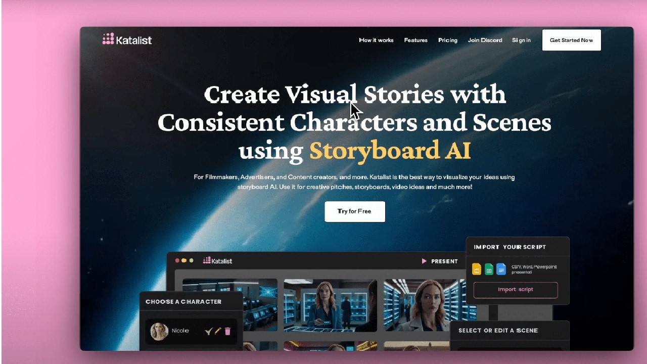 Katalist ai video software
