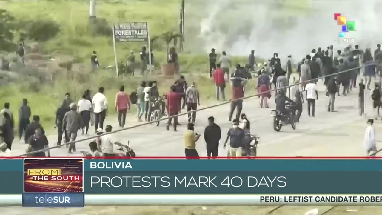 Bolivia | Las protestas alcanzan los 40 d&iacute;as