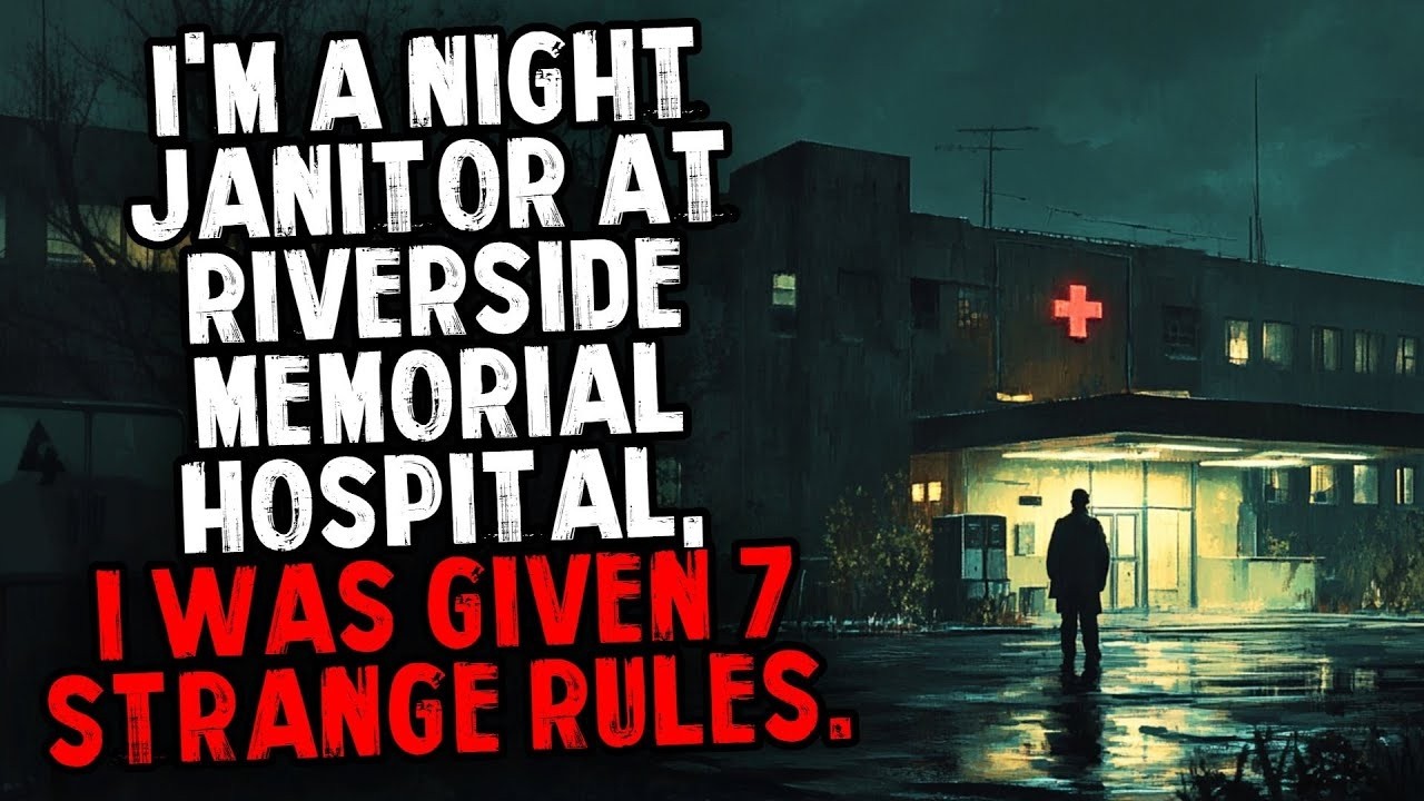 I'm a Night Janitor at Riverside Memorial Hospital, I Was Given 7 Strange Rules.