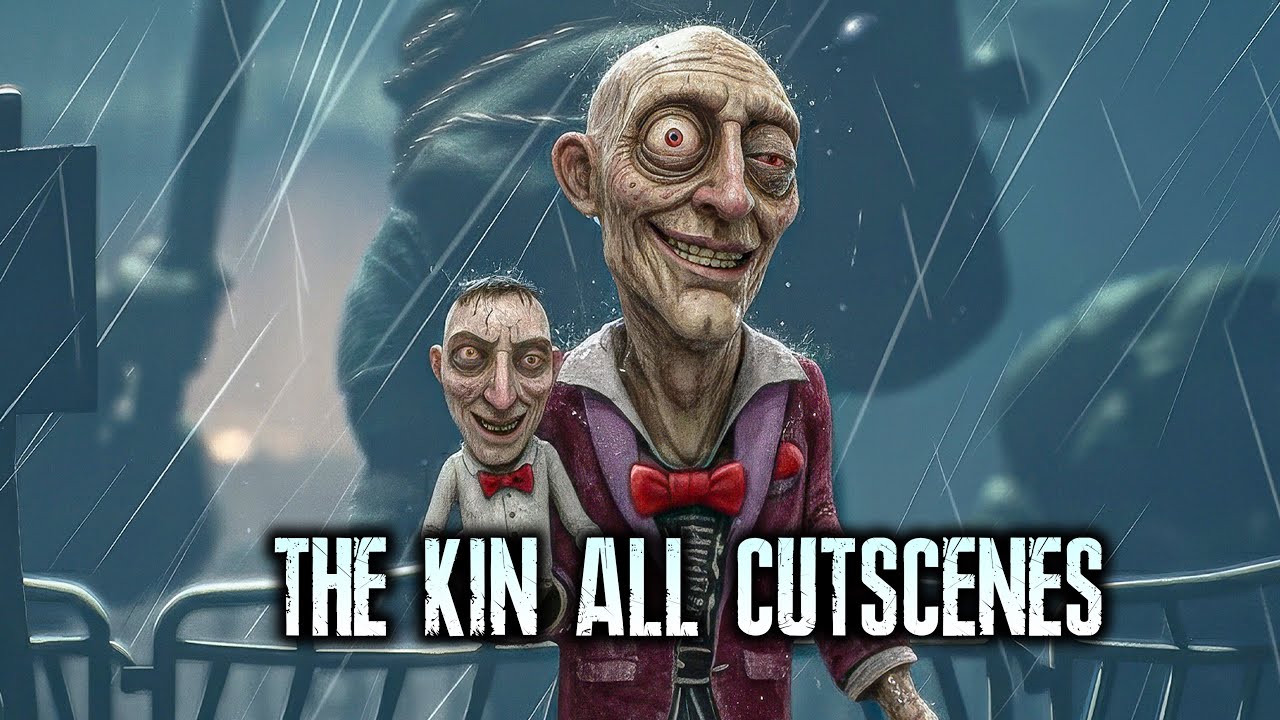 Little Nightmares 3 - All KIN & MINI KIN CHASE & DEATH SCENE (4K)